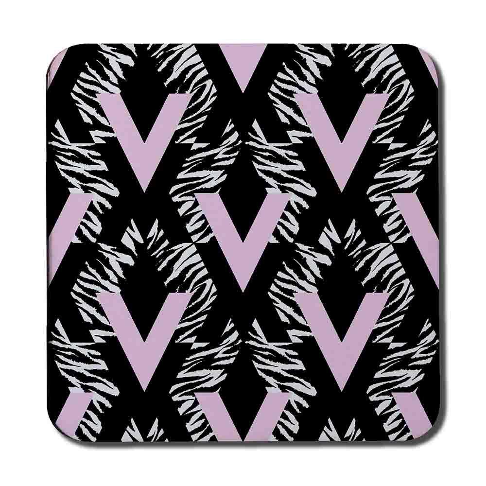 Geometric Animal Print (Coaster) - Andrew Lee Home and Living