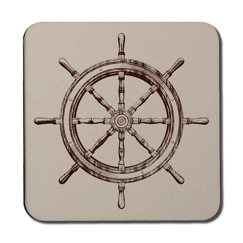Ship Wheel (Coaster) - Andrew Lee Home and Living
