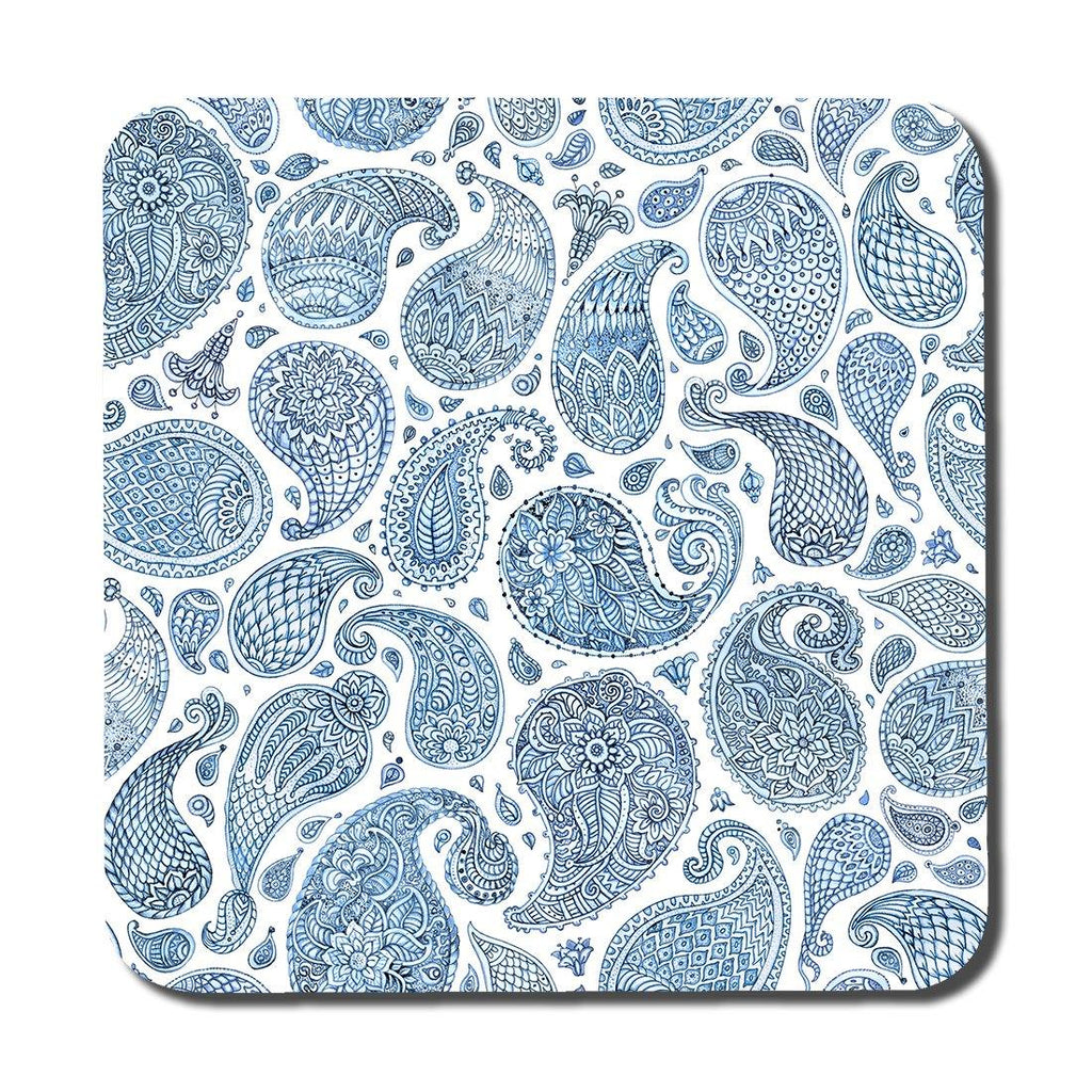 Blue and White Bo Ho world (Coaster) - Andrew Lee Home and Living