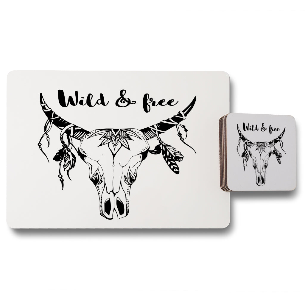 New Product Boho chic Fashion (Placemat & Coaster Set)  - Andrew Lee Home and Living