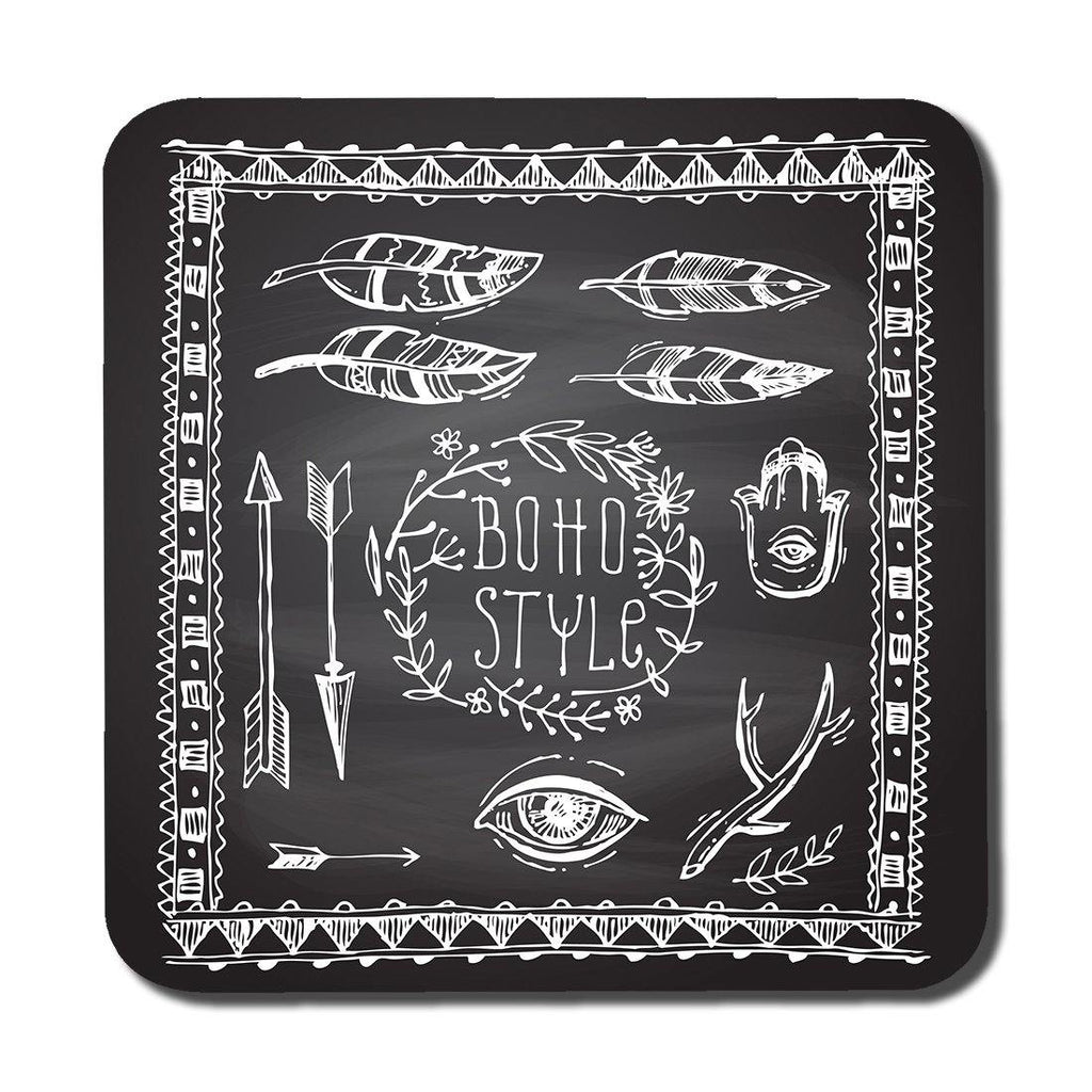 Boho Style  motivating phrase (Coaster) - Andrew Lee Home and Living