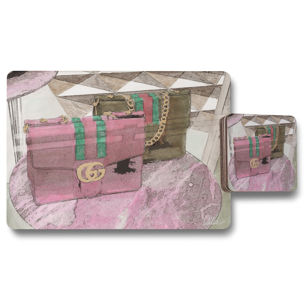 New Product Bag Selection (Placemat & Coaster Set)  - Andrew Lee Home and Living