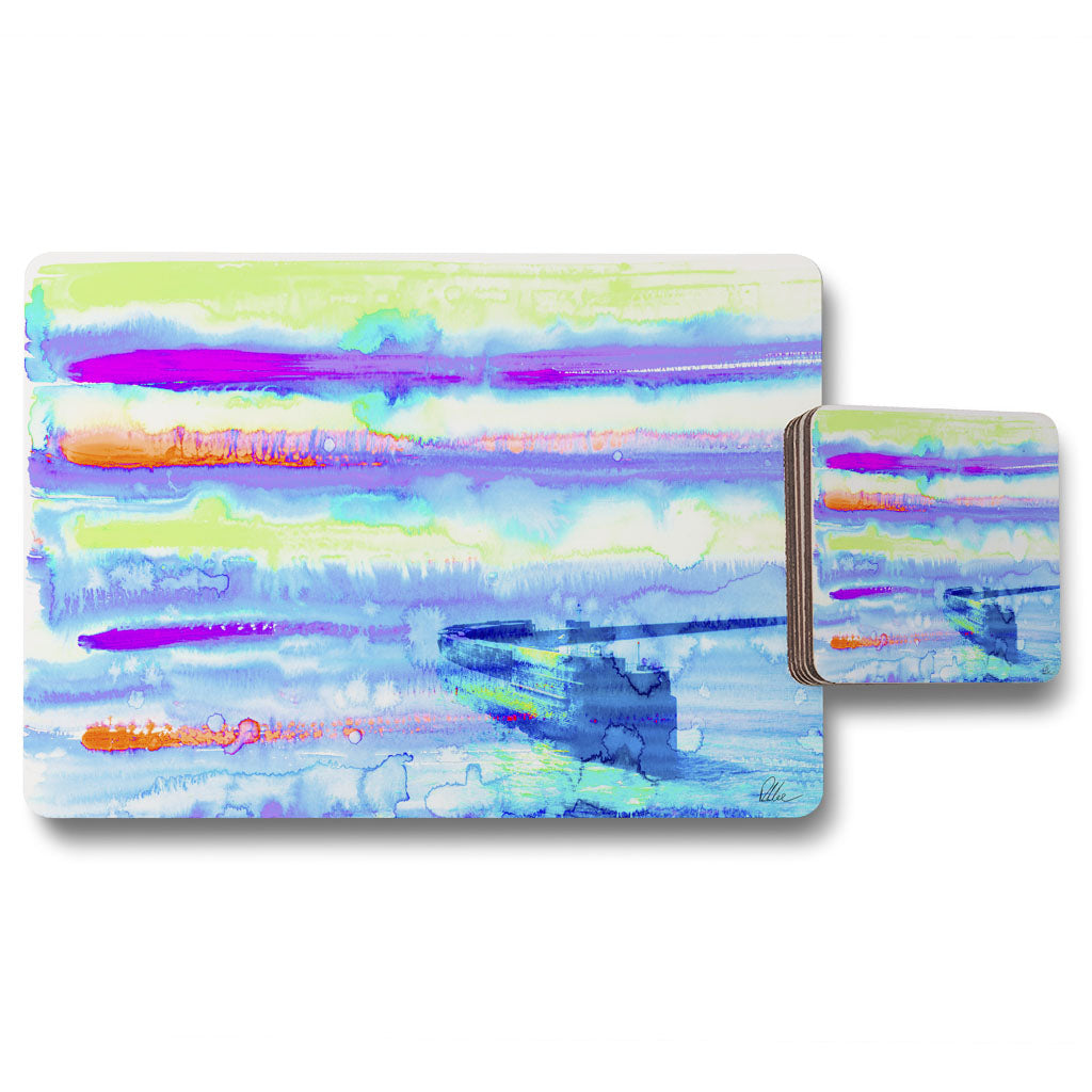 New Product dover (Placemat & Coaster Set)  - Andrew Lee Home and Living