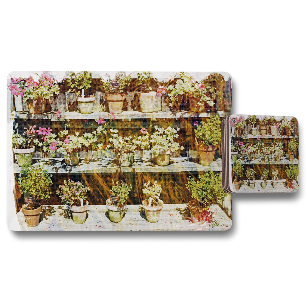 New Product plant pots (Placemat & Coaster Set)  - Andrew Lee Home and Living