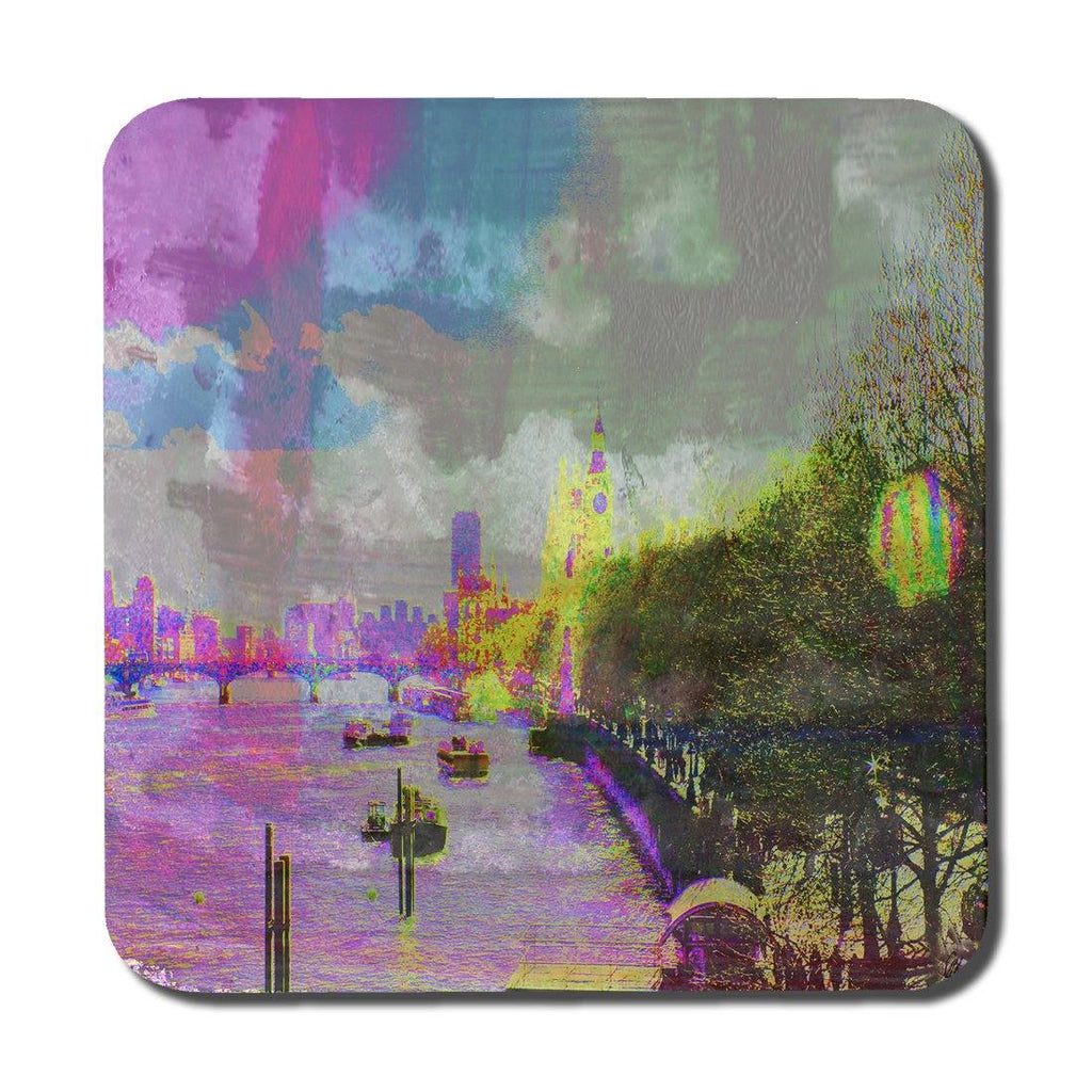 london Bridge view (Coaster) - Andrew Lee Home and Living