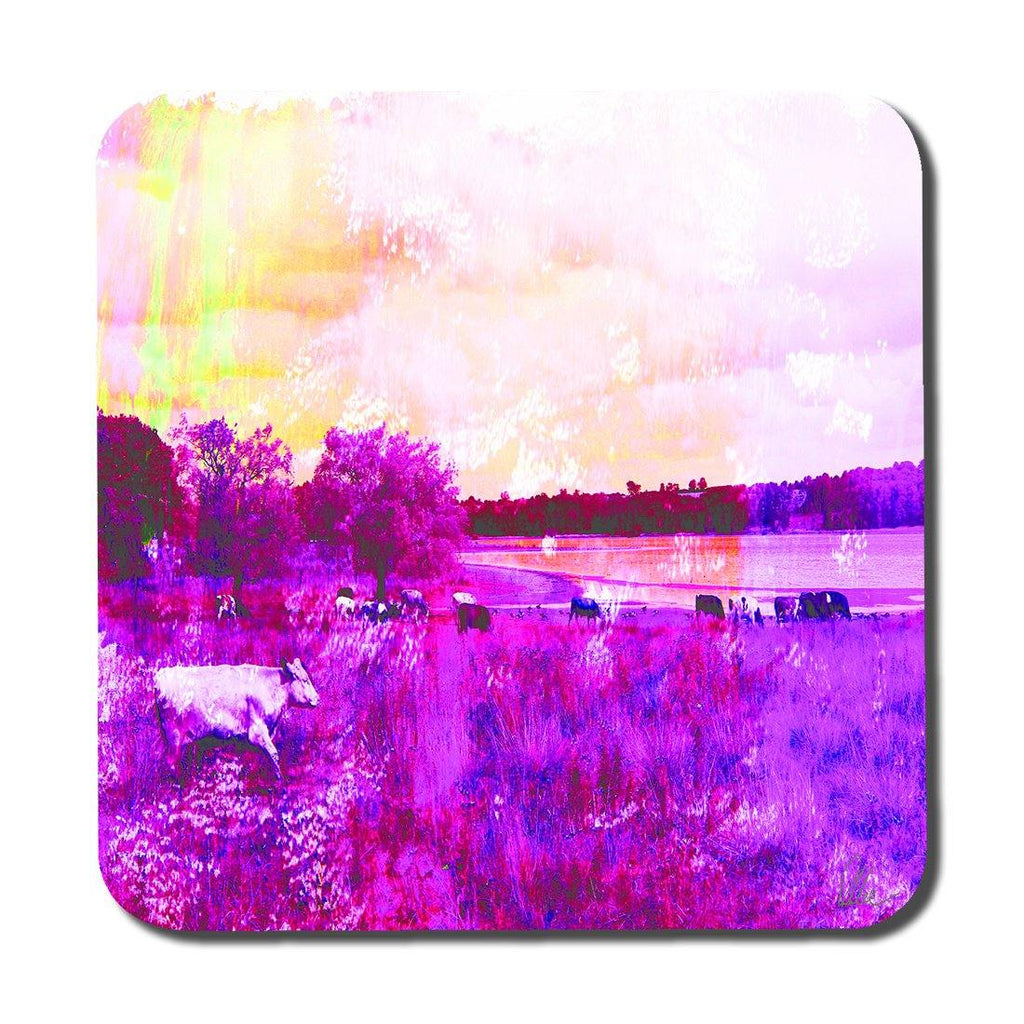Vintage pinky Cow (Coaster) - Andrew Lee Home and Living