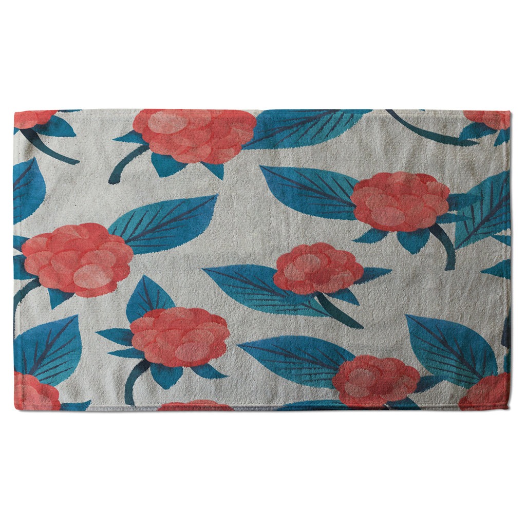 New Product Watercolour floral pattern (Kitchen Towel)  - Andrew Lee Home and Living