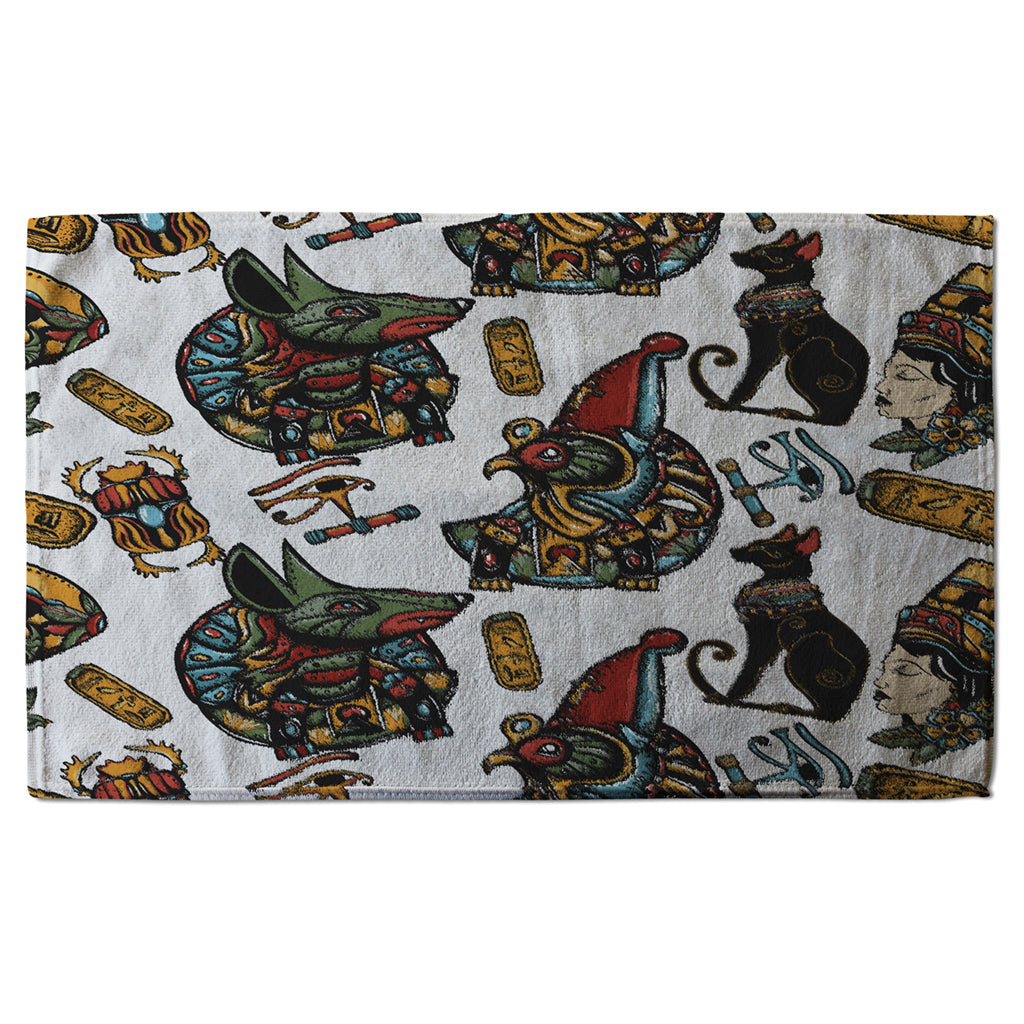 New Product Queen Cleopatra. History background (Kitchen Towel)  - Andrew Lee Home and Living