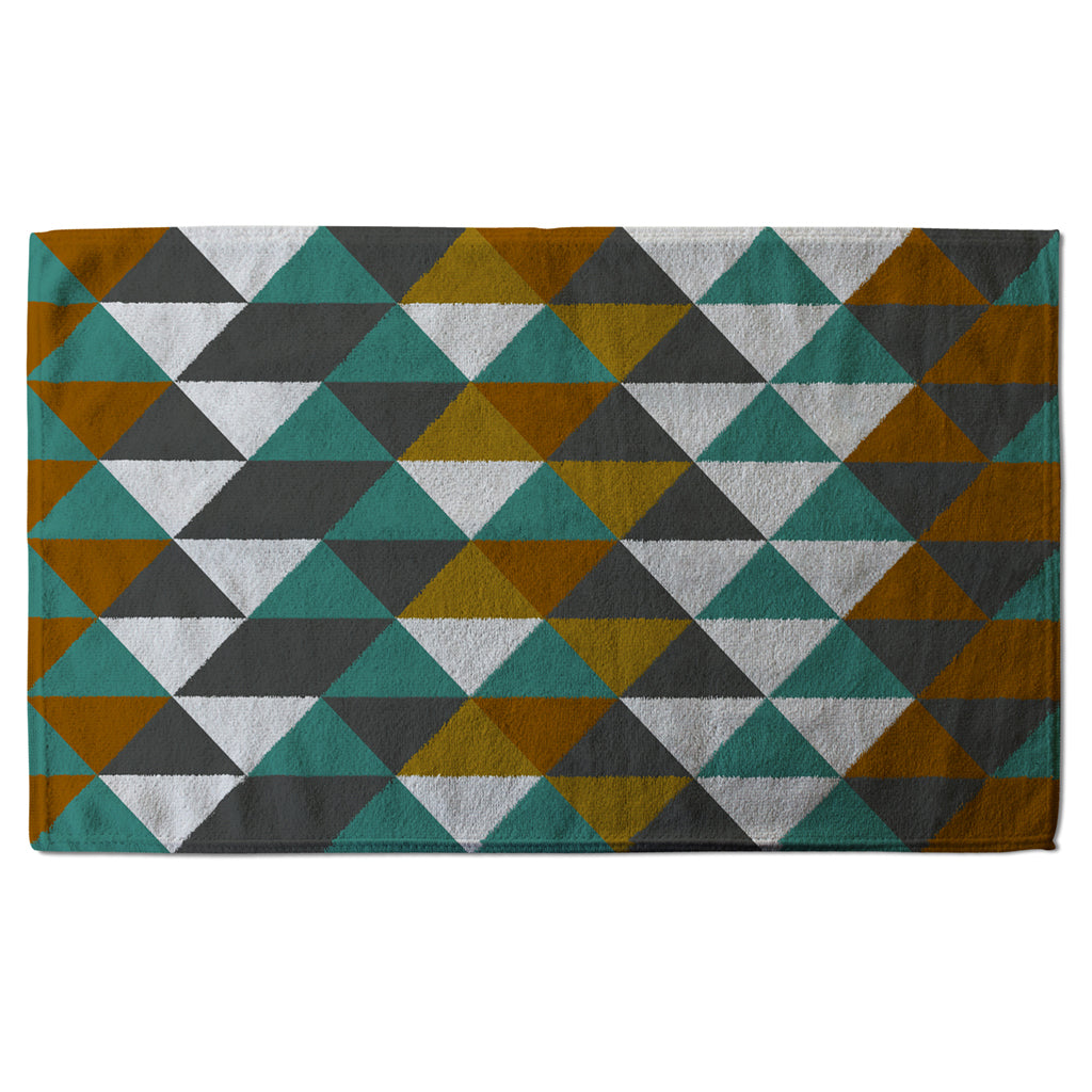New Product Autumn Geometric triangles (Kitchen Towel)  - Andrew Lee Home and Living
