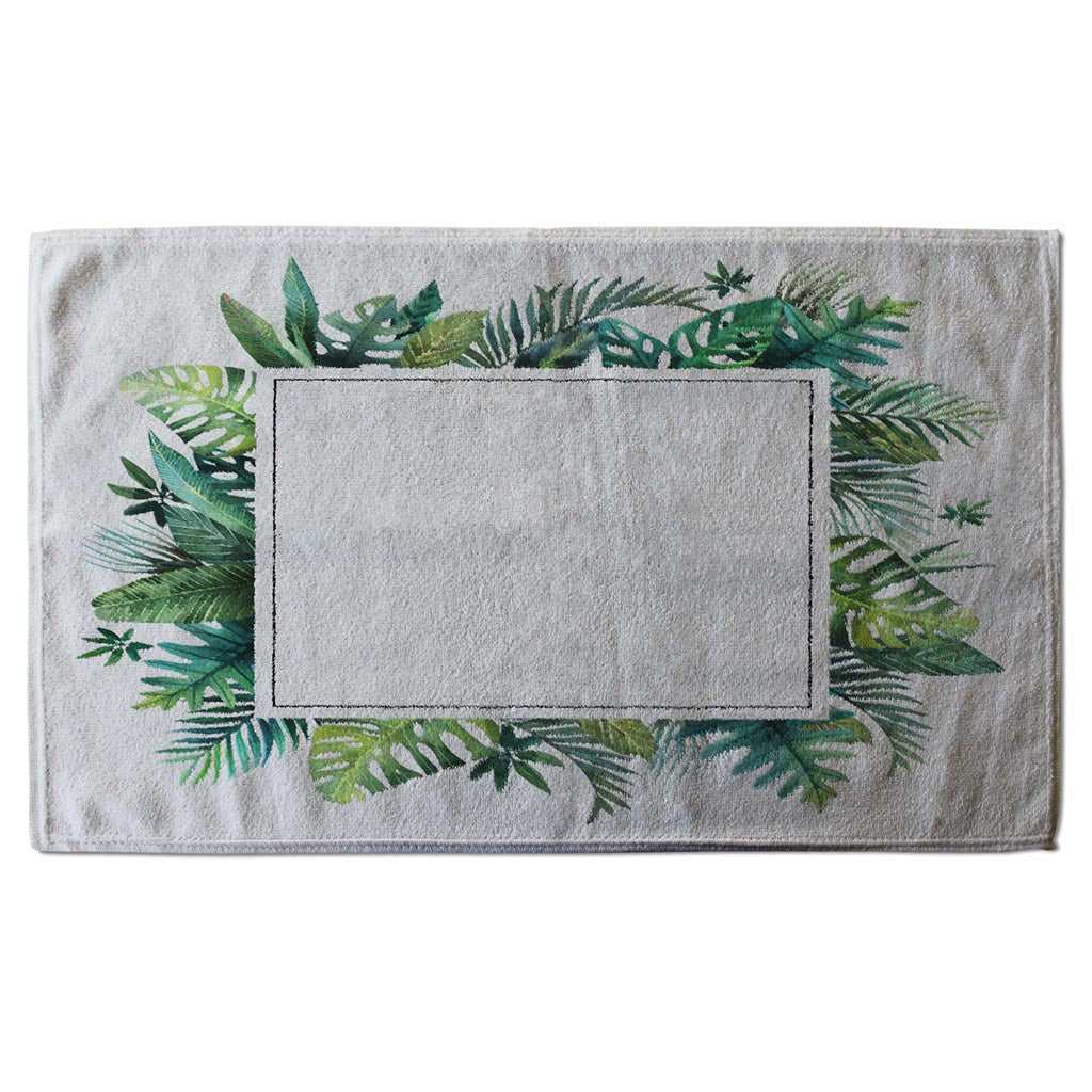 New Product Square Botanical Border (Kitchen Towel)  - Andrew Lee Home and Living