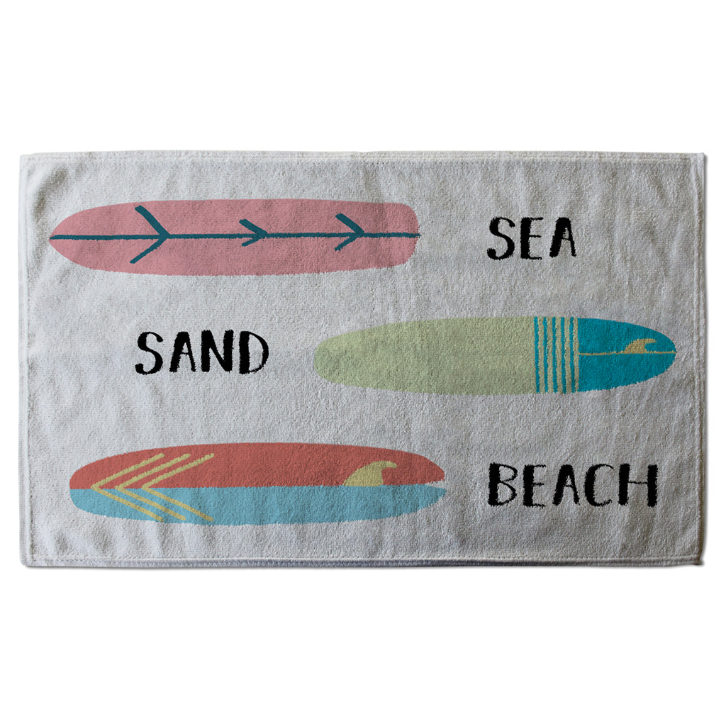 New Product Sea, Sand, Surf, Beach (Kitchen Towel)  - Andrew Lee Home and Living