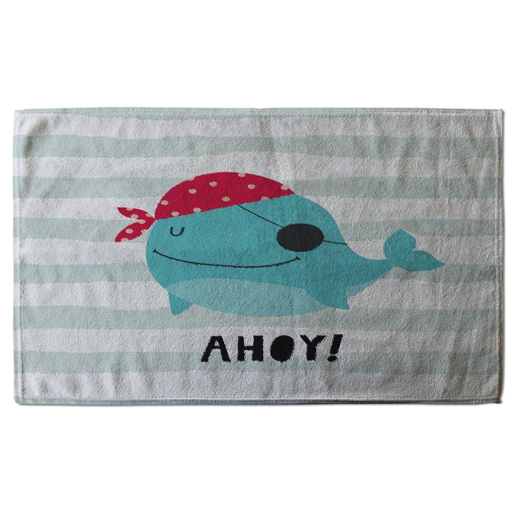 Ahoy! Whale (Kitchen Towel) - Andrew Lee Home and Living