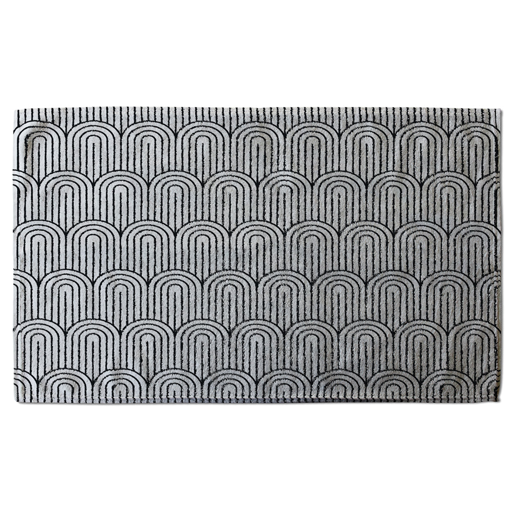 New Product Geometric Curves (Kitchen Towel)  - Andrew Lee Home and Living