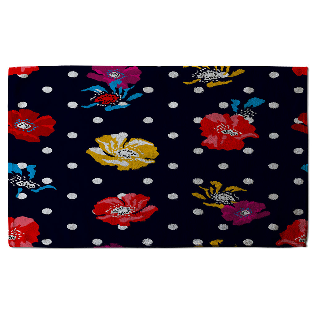 New Product Flowers & Spots (Kitchen Towel)  - Andrew Lee Home and Living