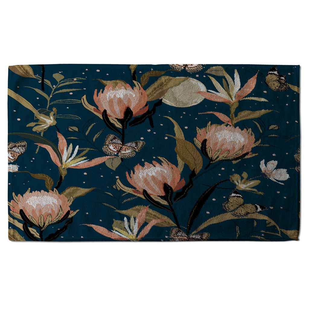 New Product The Moon, Butterflies & Flowers (Kitchen Towel)  - Andrew Lee Home and Living