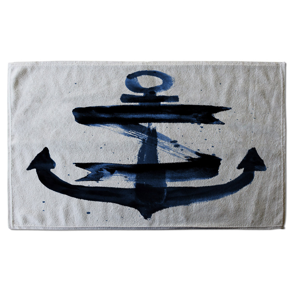 New Product Watercolour Anchor (Kitchen Towel)  - Andrew Lee Home and Living