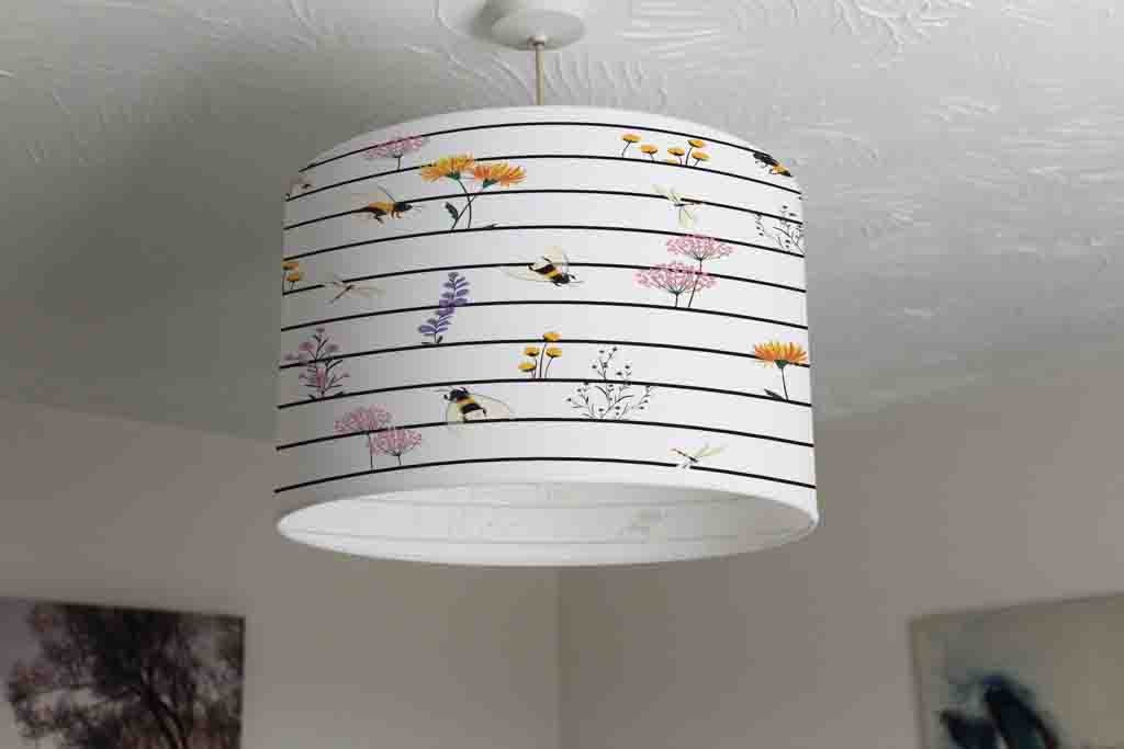New Product Bees And Flowers (Ceiling & Lamp Shade)  - Andrew Lee Home and Living