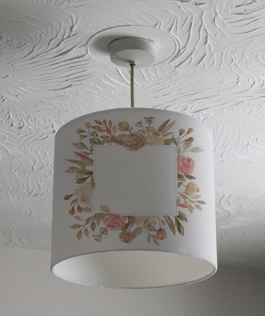 New Product Watercolor floral Roses (Ceiling & Lamp Shade)  - Andrew Lee Home and Living