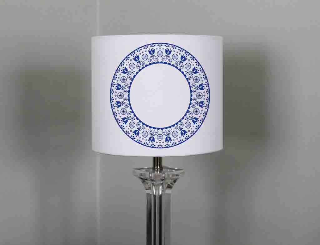 New Product Folk Art Swedish Embroidery  (Ceiling & Lamp Shade)  - Andrew Lee Home and Living