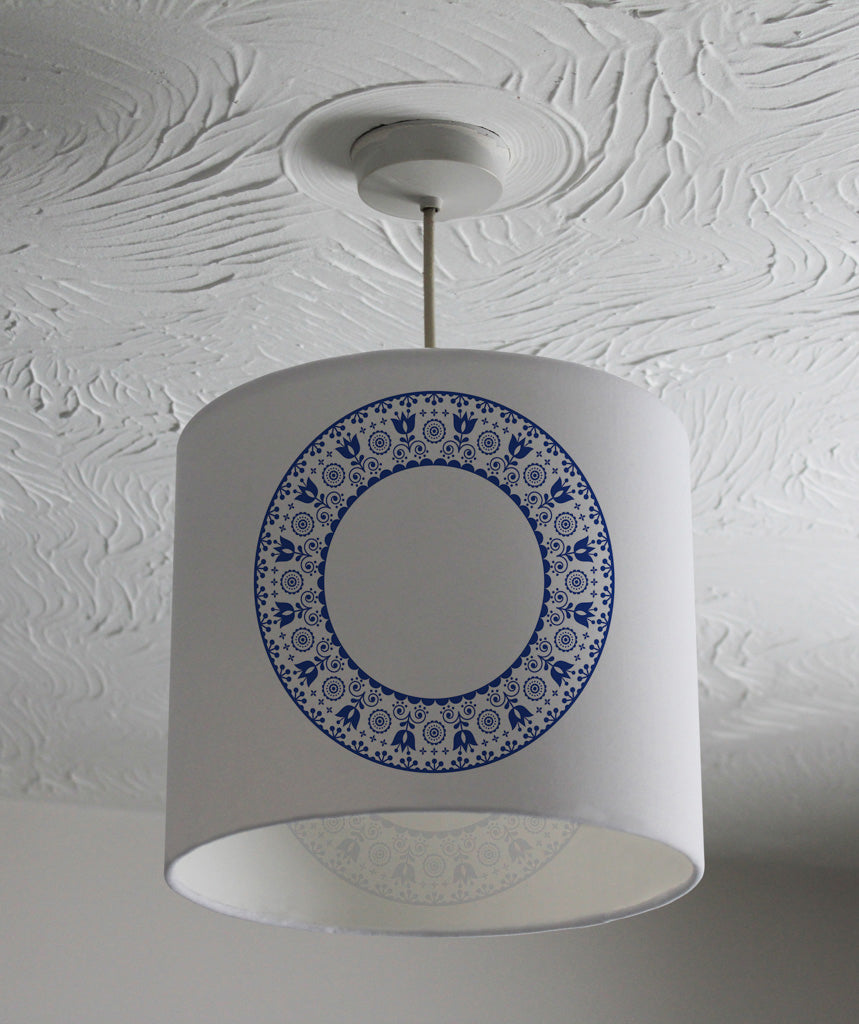 New Product Folk Art Swedish Embroidery  (Ceiling & Lamp Shade)  - Andrew Lee Home and Living