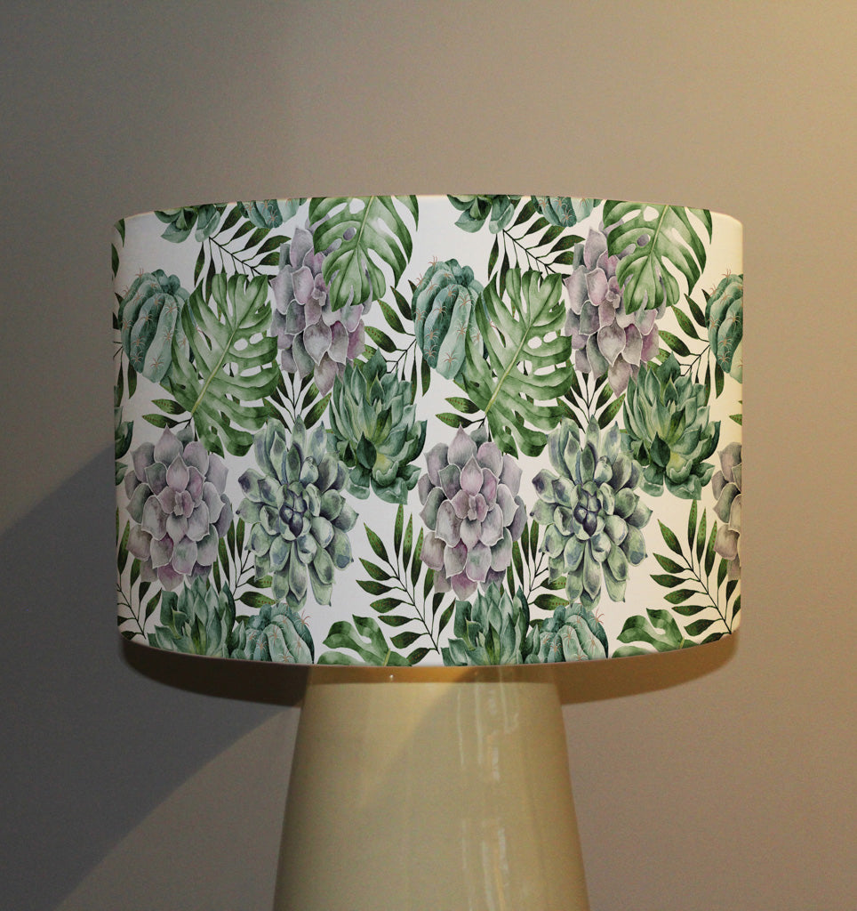 New Product Watercolor pattern with Tropical Plants (Ceiling & Lamp Shade)  - Andrew Lee Home and Living