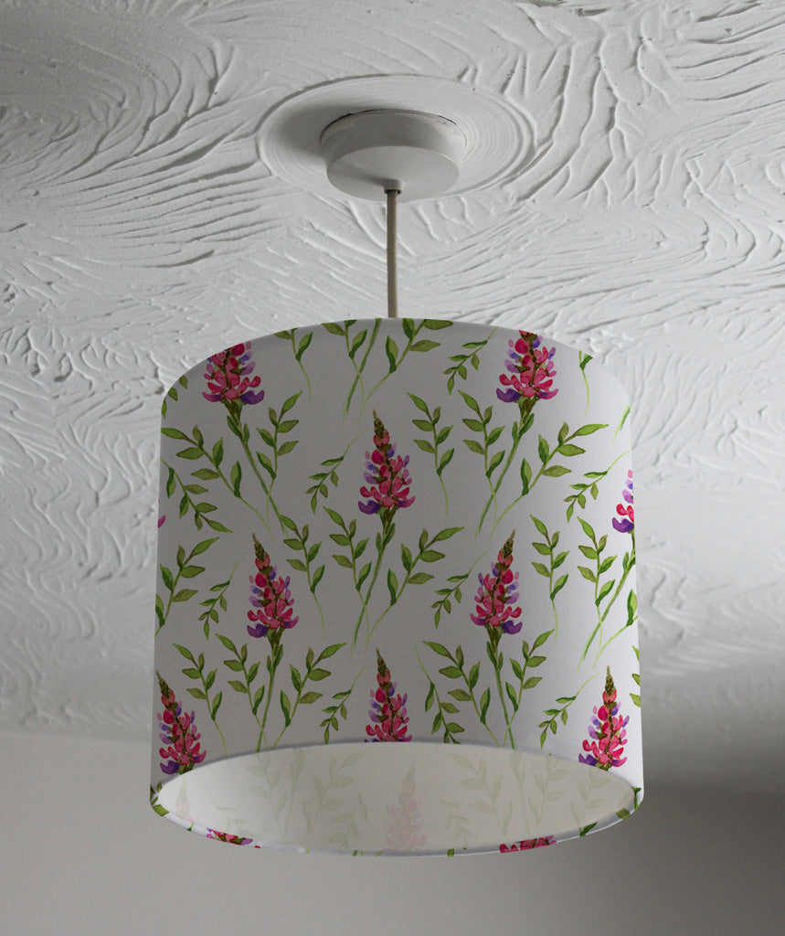 New Product Pink & Green Flowers (Ceiling & Lamp Shade)  - Andrew Lee Home and Living