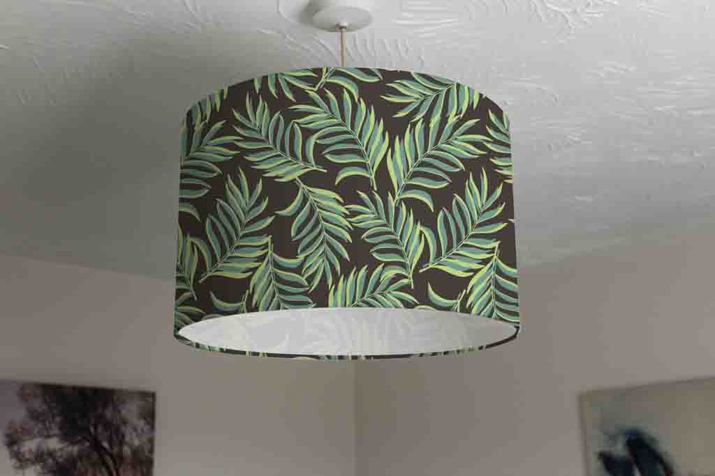 New Product Tropical Background with Palm Leaves (Ceiling & Lamp Shade)  - Andrew Lee Home and Living