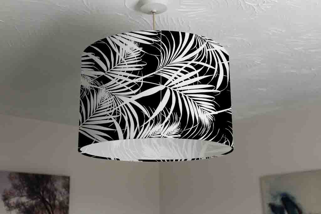 New Product Tropical Leaves on Black color (Ceiling & Lamp Shade)  - Andrew Lee Home and Living