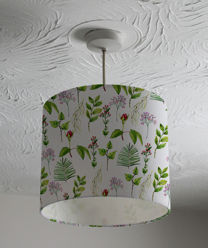 New Product watercolor Leaves on white (Ceiling & Lamp Shade)  - Andrew Lee Home and Living