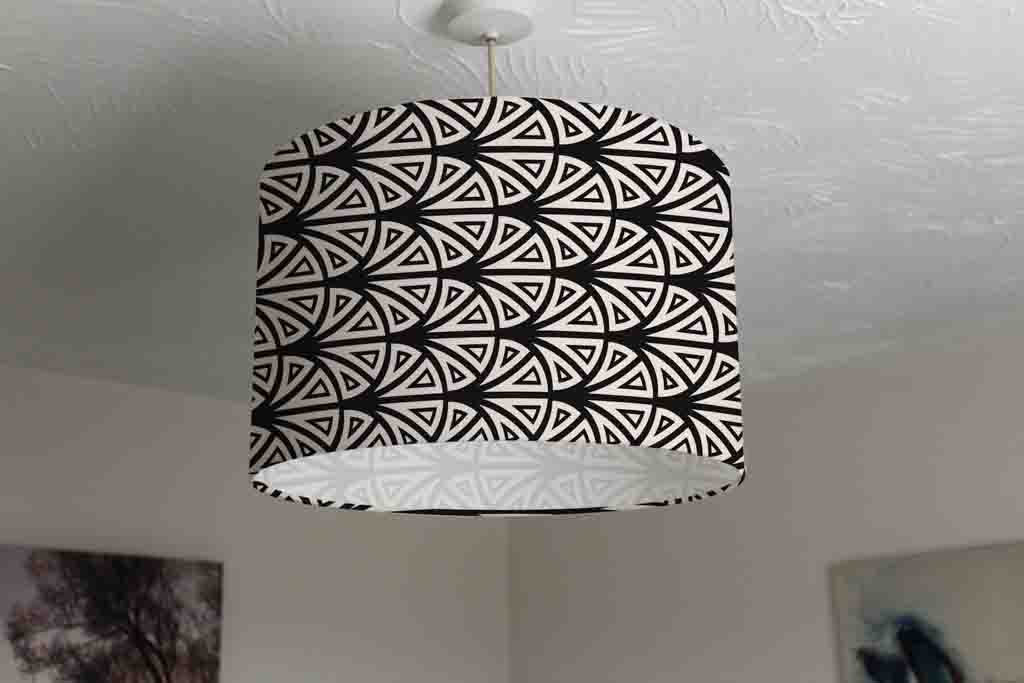New Product Repeating stylized geometric floral elements (Ceiling & Lamp Shade)  - Andrew Lee Home and Living