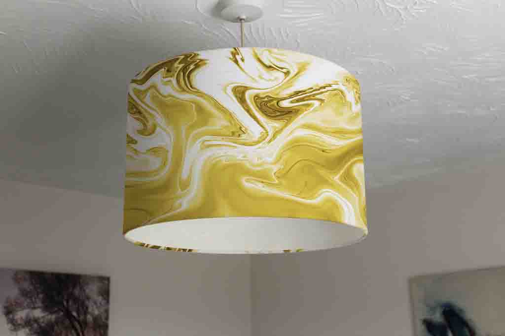 New Product Swirling Gold Gloss (Ceiling & Lamp Shade)  - Andrew Lee Home and Living