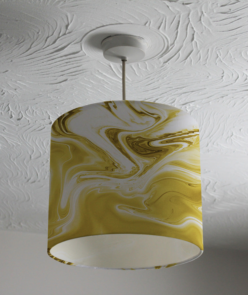 New Product Swirling Gold Gloss (Ceiling & Lamp Shade)  - Andrew Lee Home and Living