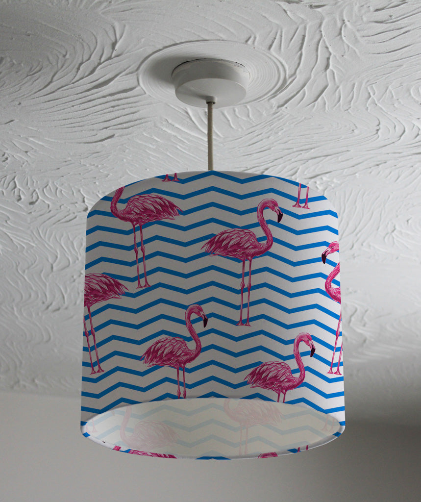 New Product Beautiful floral Tropical Pattern background with pink flamingos (Ceiling & Lamp Shade)  - Andrew Lee Home and Living