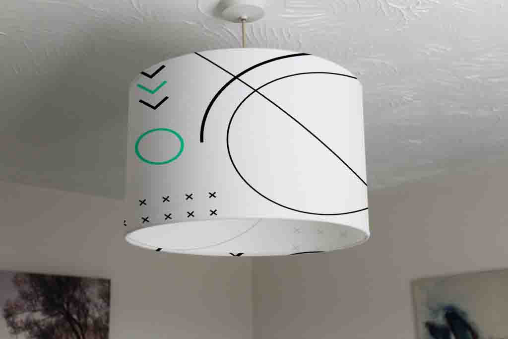 New Product Geometric Elements (Ceiling & Lamp Shade)  - Andrew Lee Home and Living
