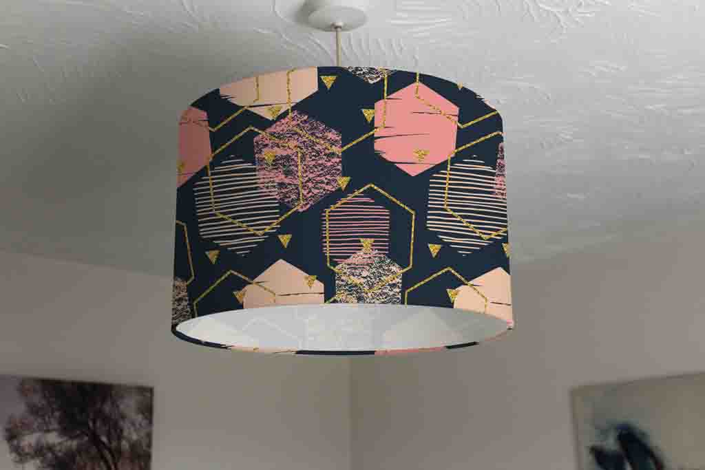 New Product Hexagon Trends  (Ceiling & Lamp Shade)  - Andrew Lee Home and Living