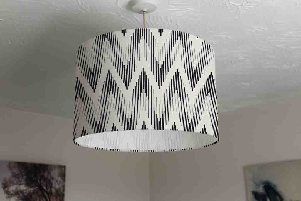New Product Modern Geometric background with zigzags (Ceiling & Lamp Shade)  - Andrew Lee Home and Living
