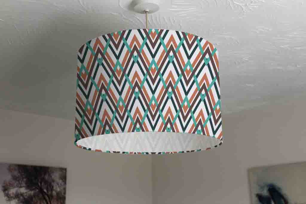 New Product Geometric Zig Zags (Ceiling & Lamp Shade)  - Andrew Lee Home and Living