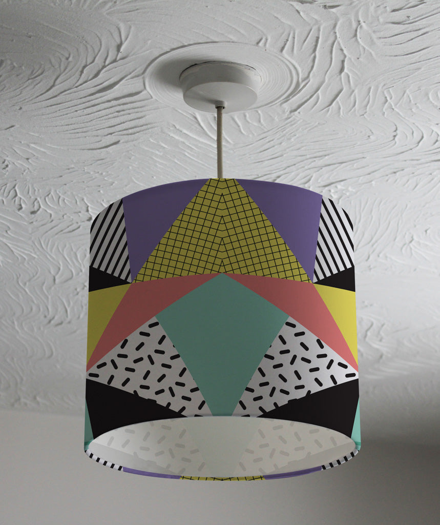 New Product Retro memphis style Geometrics (Ceiling & Lamp Shade)  - Andrew Lee Home and Living