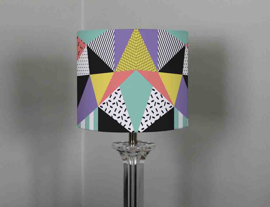 New Product Retro memphis style Geometrics (Ceiling & Lamp Shade)  - Andrew Lee Home and Living