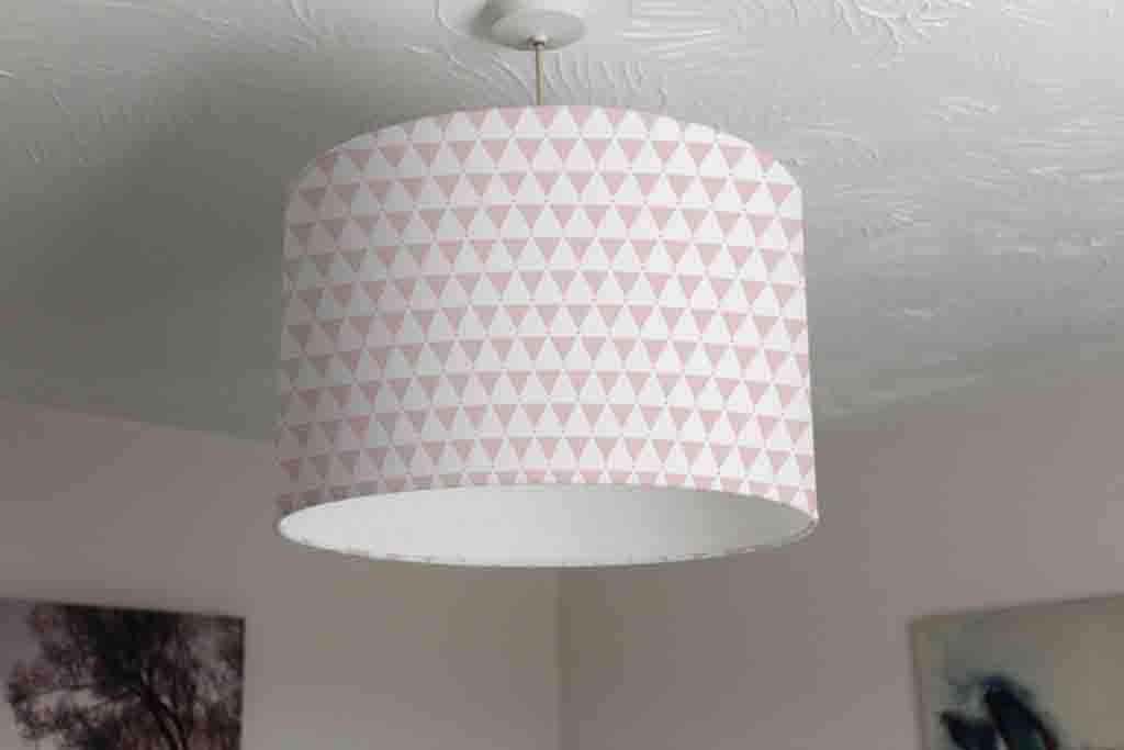 New Product Goemetric Pink (Ceiling & Lamp Shade)  - Andrew Lee Home and Living