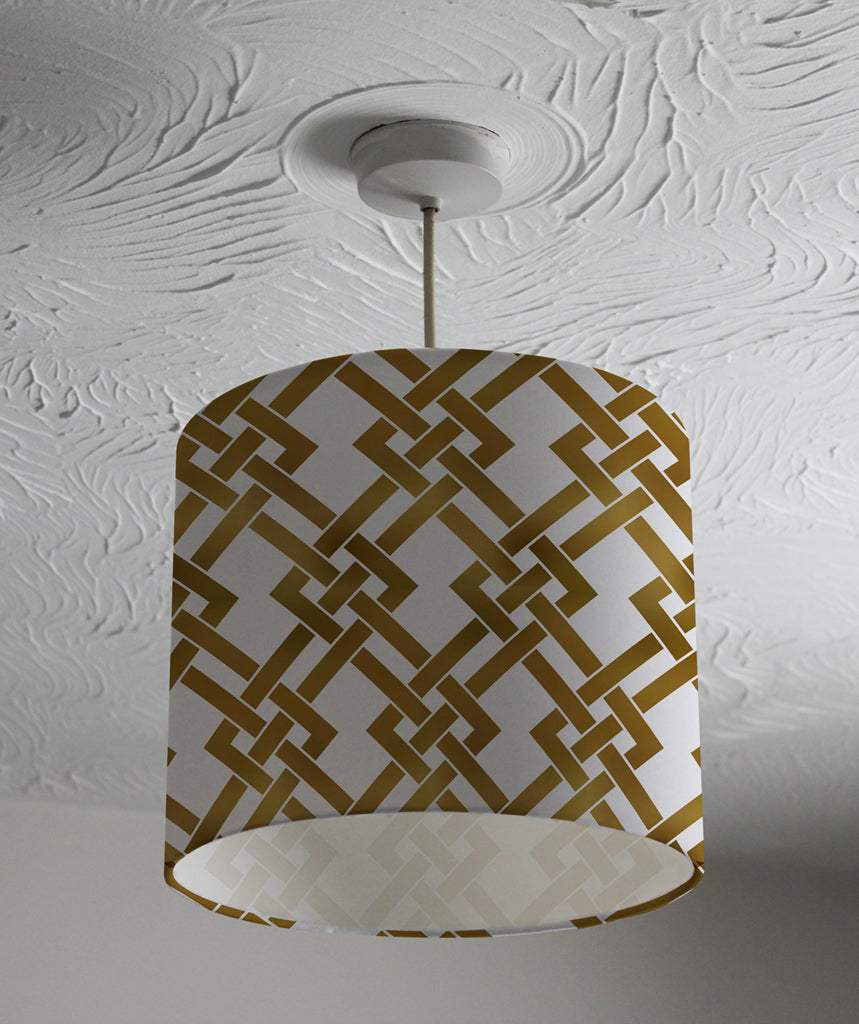 New Product Golden twisted stripes (Ceiling & Lamp Shade)  - Andrew Lee Home and Living
