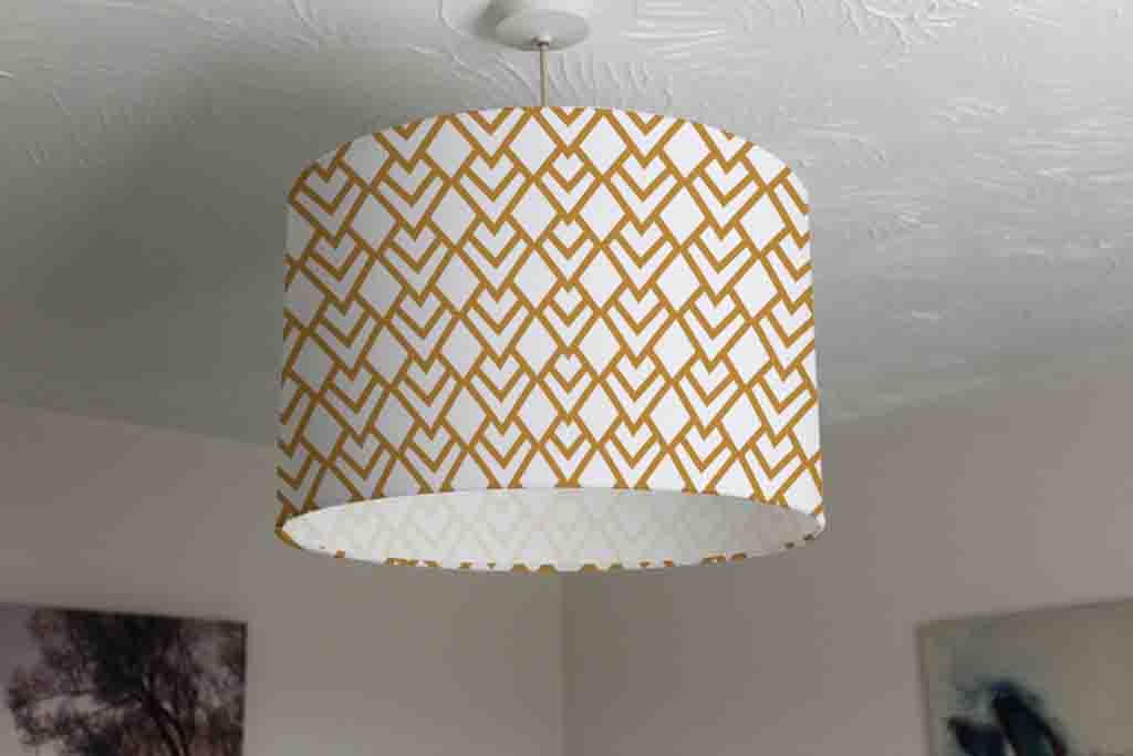 New Product Triangle Gold Tiles (Ceiling & Lamp Shade)  - Andrew Lee Home and Living