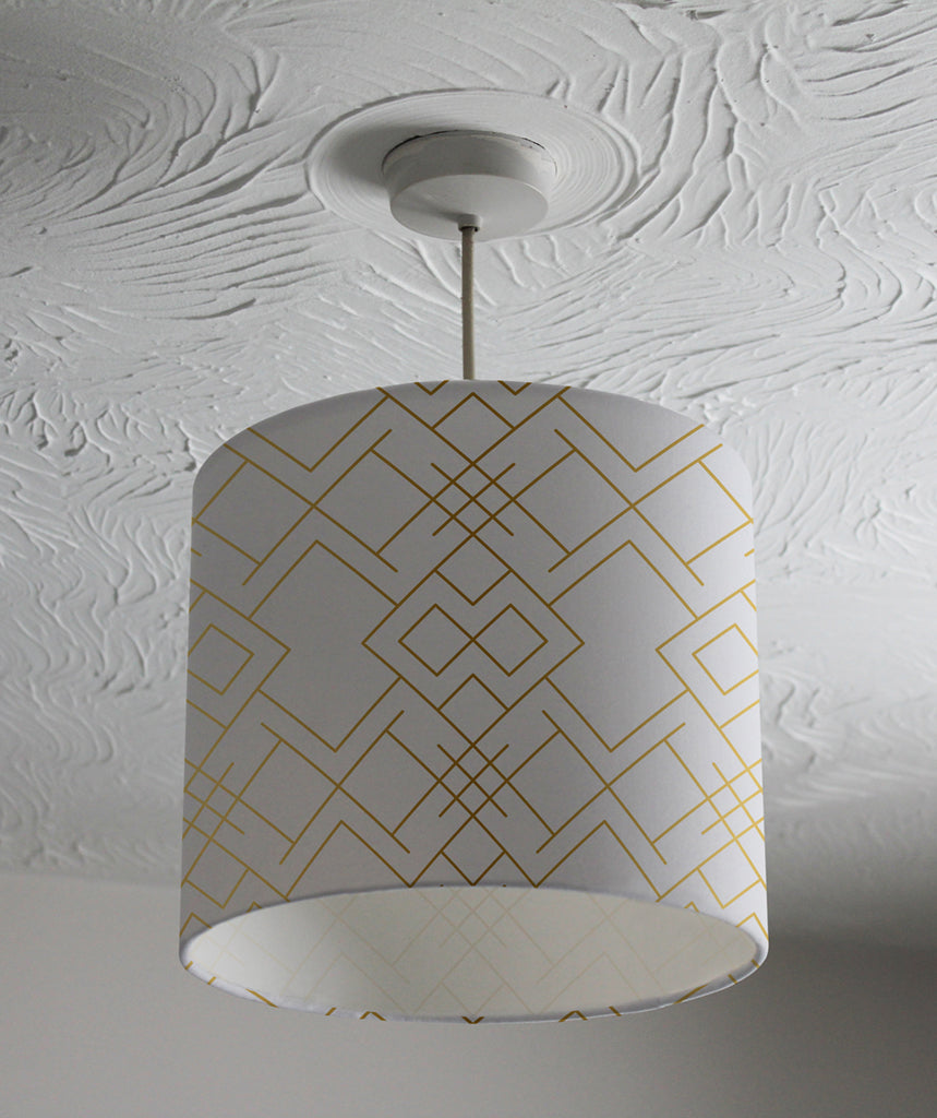 New Product Geometric with rhombus and nodes (Ceiling & Lamp Shade)  - Andrew Lee Home and Living