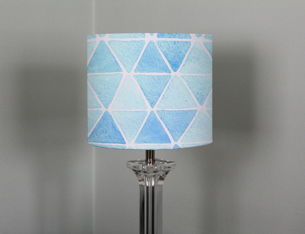 New Product Watercolor blue geometric pattern (Ceiling & Lamp Shade)  - Andrew Lee Home and Living