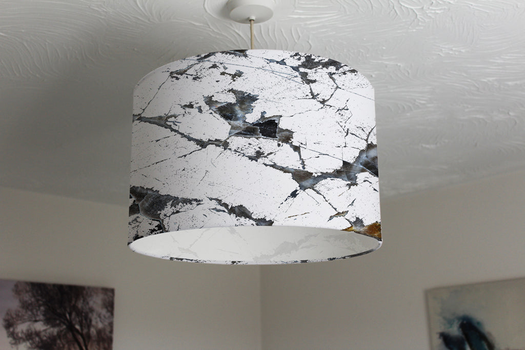 New Product Gold and white, dark gray marble (Ceiling & Lamp Shade)  - Andrew Lee Home and Living