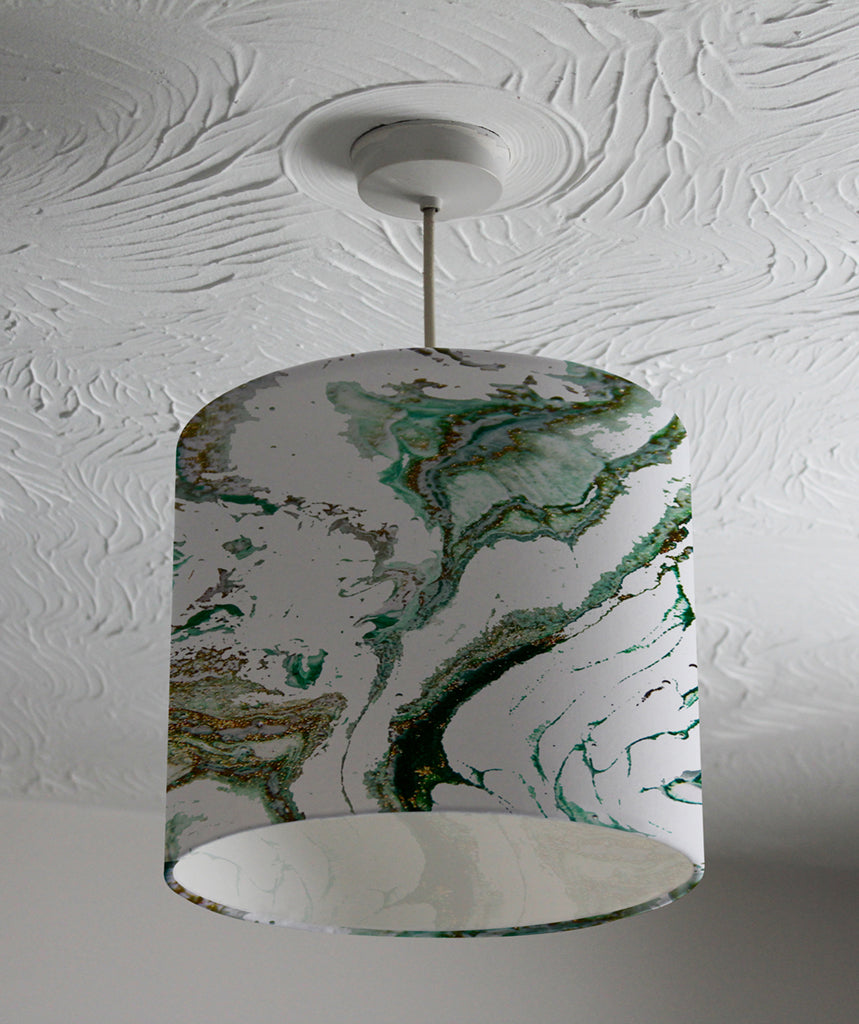 New Product Golden and dark blue mixed Marble texture (Ceiling & Lamp Shade)  - Andrew Lee Home and Living