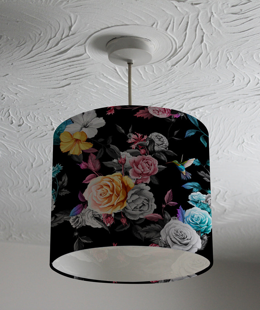 New Product Humming bird, roses, peony with leaves (Ceiling & Lamp Shade)  - Andrew Lee Home and Living