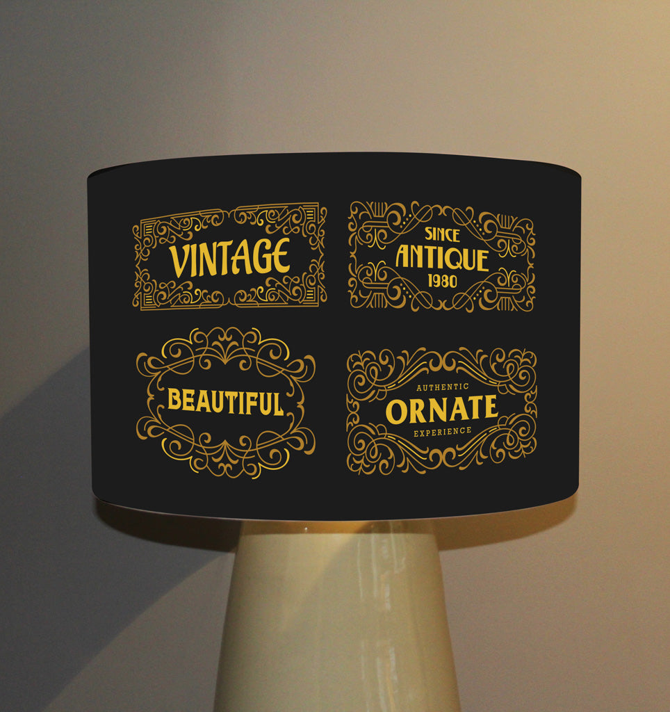 New Product Vintage Swirl Antique Ornament Minimalism (Ceiling & Lamp Shade)  - Andrew Lee Home and Living