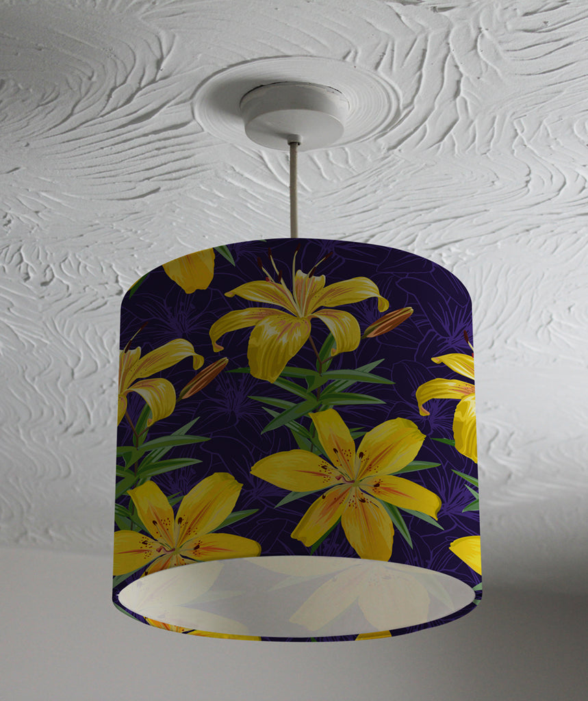New Product Yellow lily flowers (Ceiling & Lamp Shade)  - Andrew Lee Home and Living