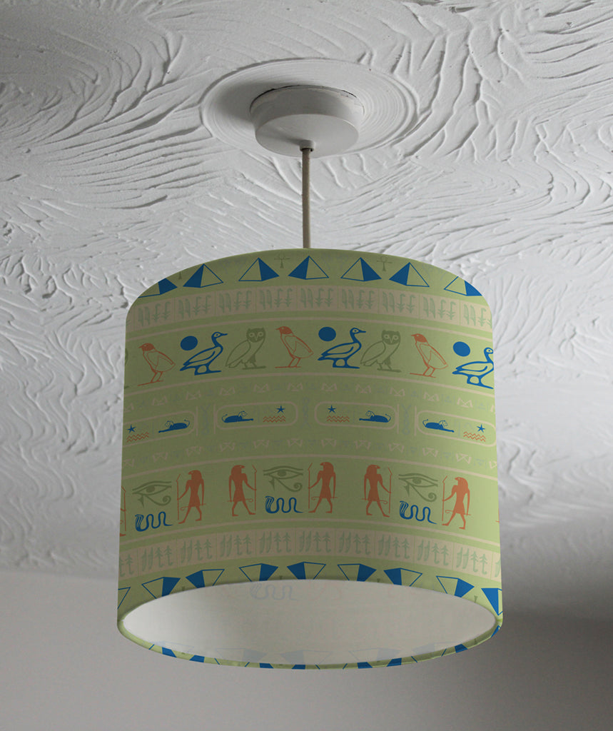 New Product Hieroglyphic egyptian language symbols (Ceiling & Lamp Shade)  - Andrew Lee Home and Living